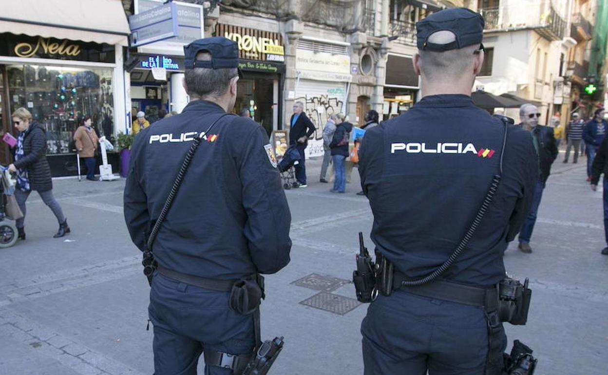 Policía Nacional de Valencia.