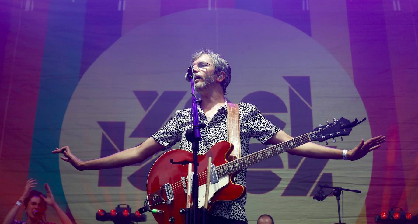 La Casa Azul y Xoel López han puesto punto final este jueves a los Conciertos de Viveros de la Feria de Julio 2019. 