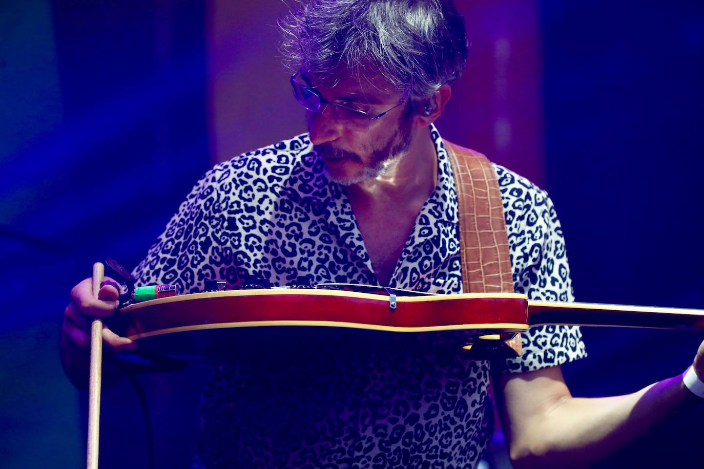 La Casa Azul y Xoel López han puesto punto final este jueves a los Conciertos de Viveros de la Feria de Julio 2019. 