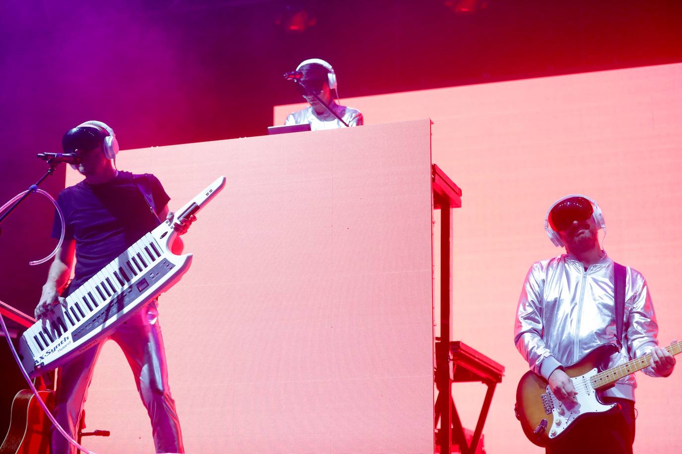 La Casa Azul y Xoel López han puesto punto final este jueves a los Conciertos de Viveros de la Feria de Julio 2019. 