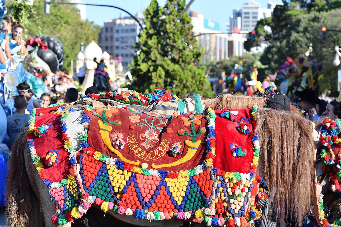 La ciudad despide la Feria de Julio con el más antiguo de sus festejos florales