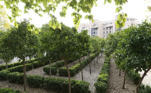 El Guardián de los Huertos, en el Jardín de Polífilo.