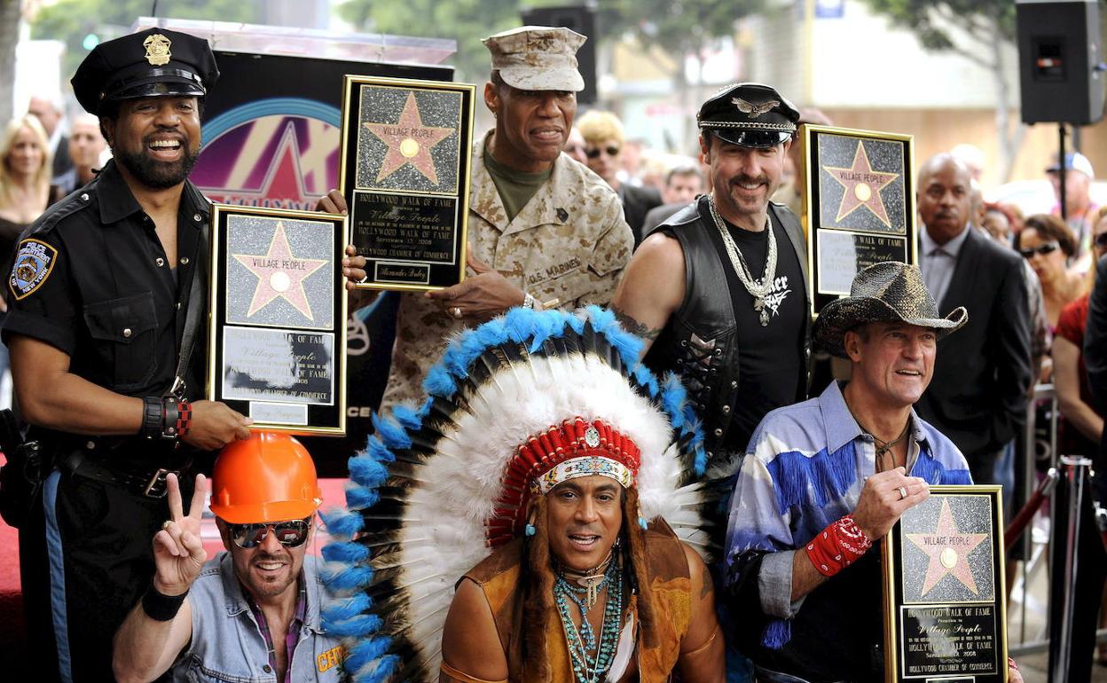 Miembros del grupo Village People