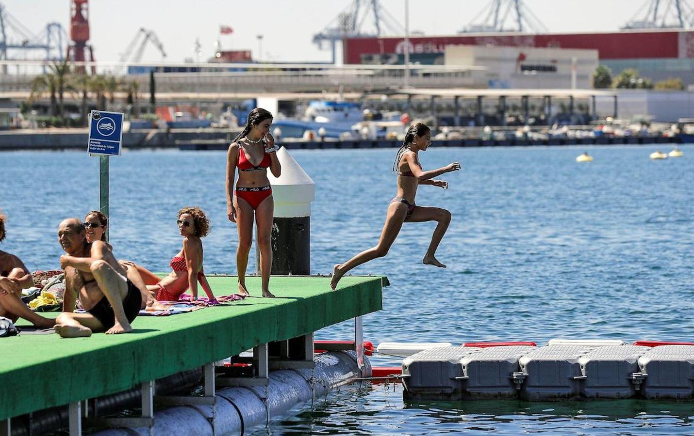 Valencia vive intensas jornadas de calor este fin de semana del 10 y 11 de agosto.