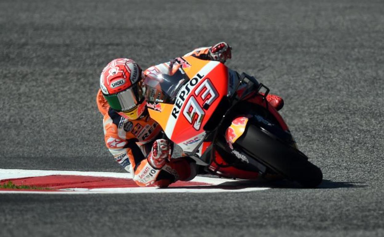 Marc Márquez en circuito de Red Bull Ring.