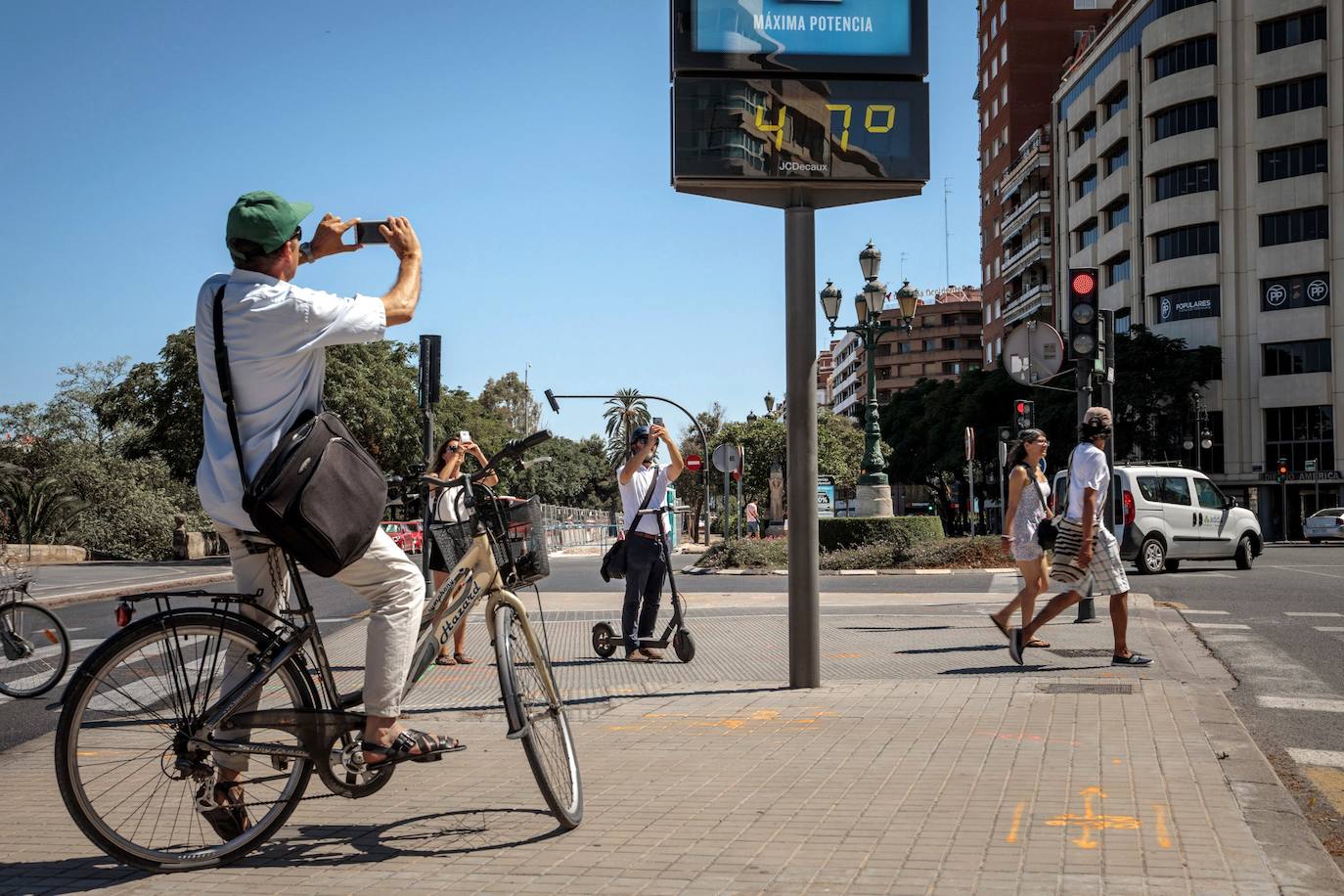 Valencia vive intensas jornadas de calor este fin de semana del 10 y 11 de agosto.