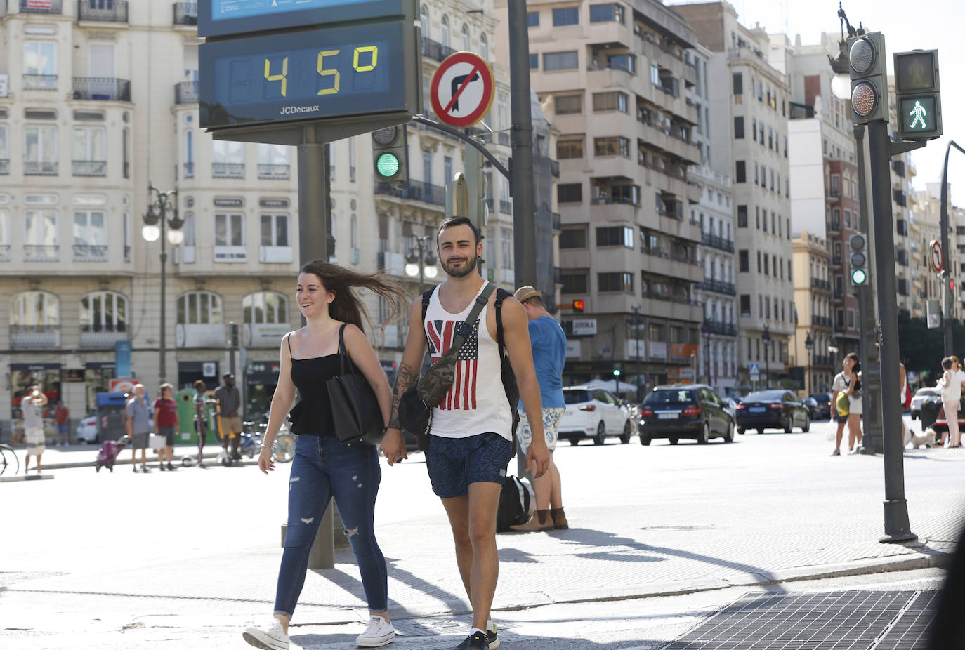 Valencia vive intensas jornadas de calor este fin de semana del 10 y 11 de agosto.