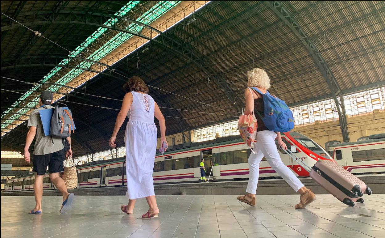 magen del interior de la estación del Norte de Valencia. 