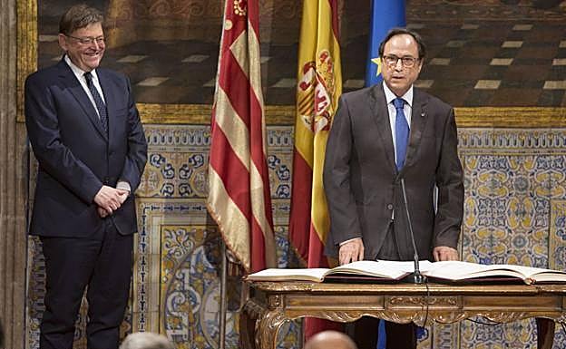 El conseller de Hacienda, Vicent Soler.