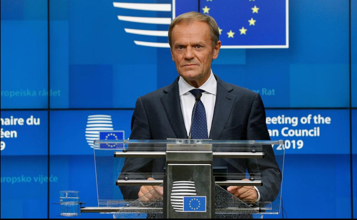 El presidente del Consejo Europeo, Donald Tusk.