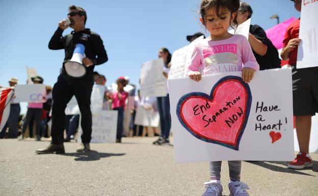 Trump anuncia una ley que permite detener a niños inmigrantes de forma indefinida