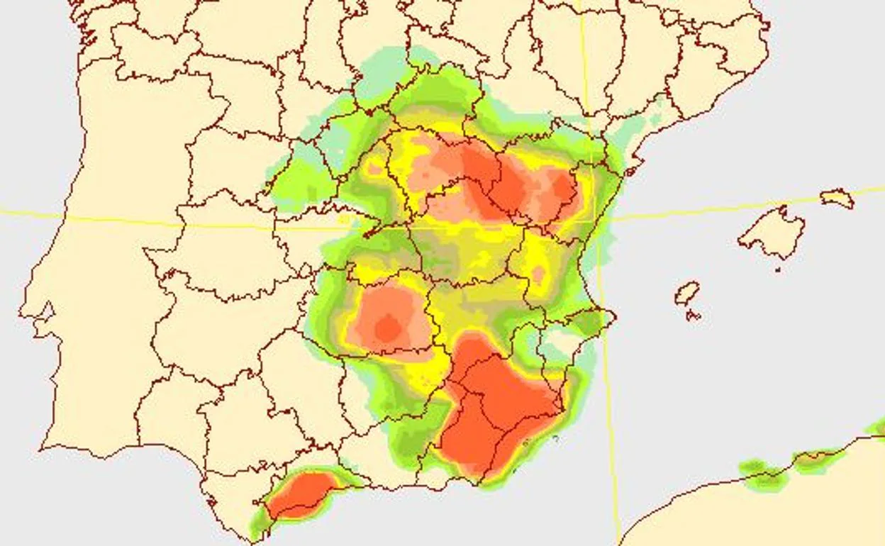 El tiempo hoy: el diluvio se dirige a Castellón
