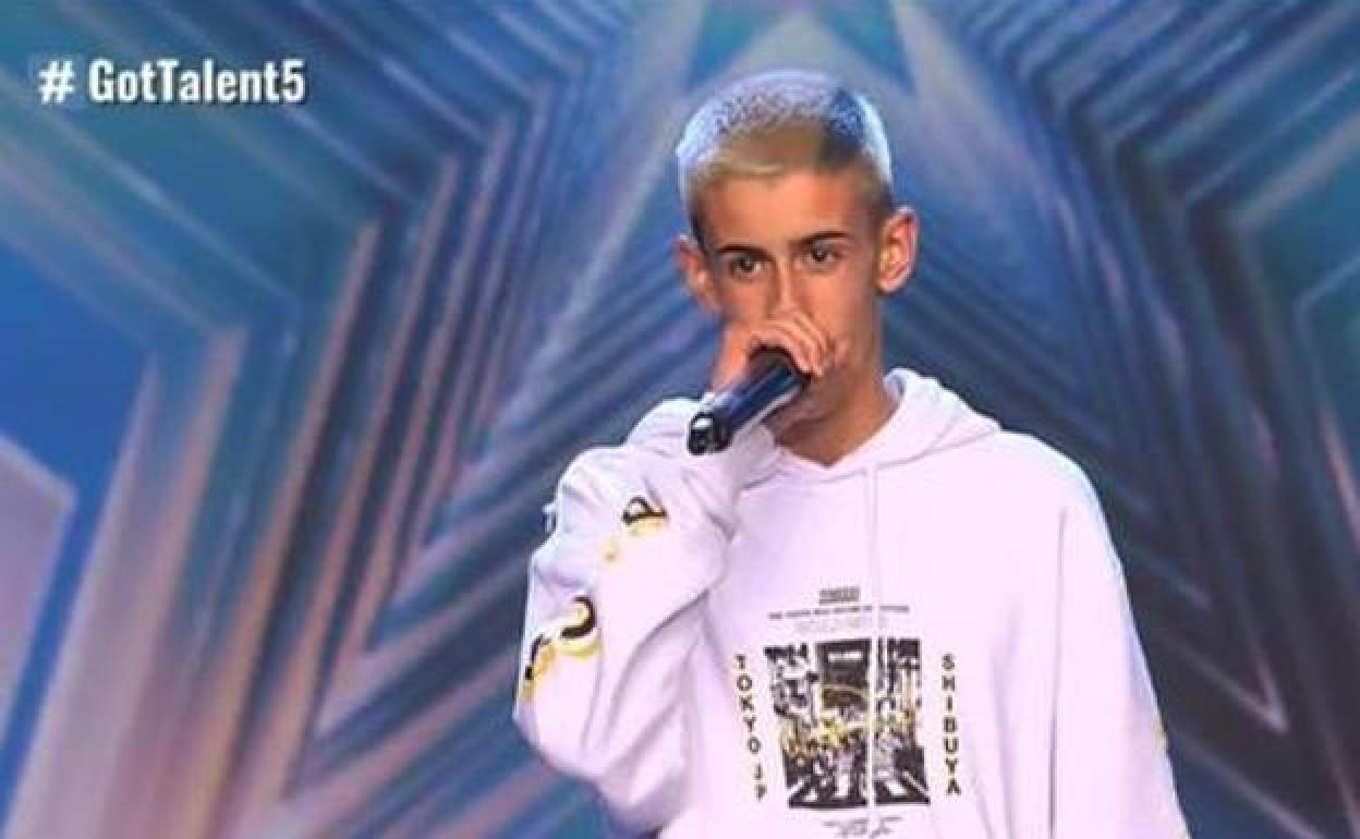 El Cejas, en su paso por el concurso 'Got Talent'. 