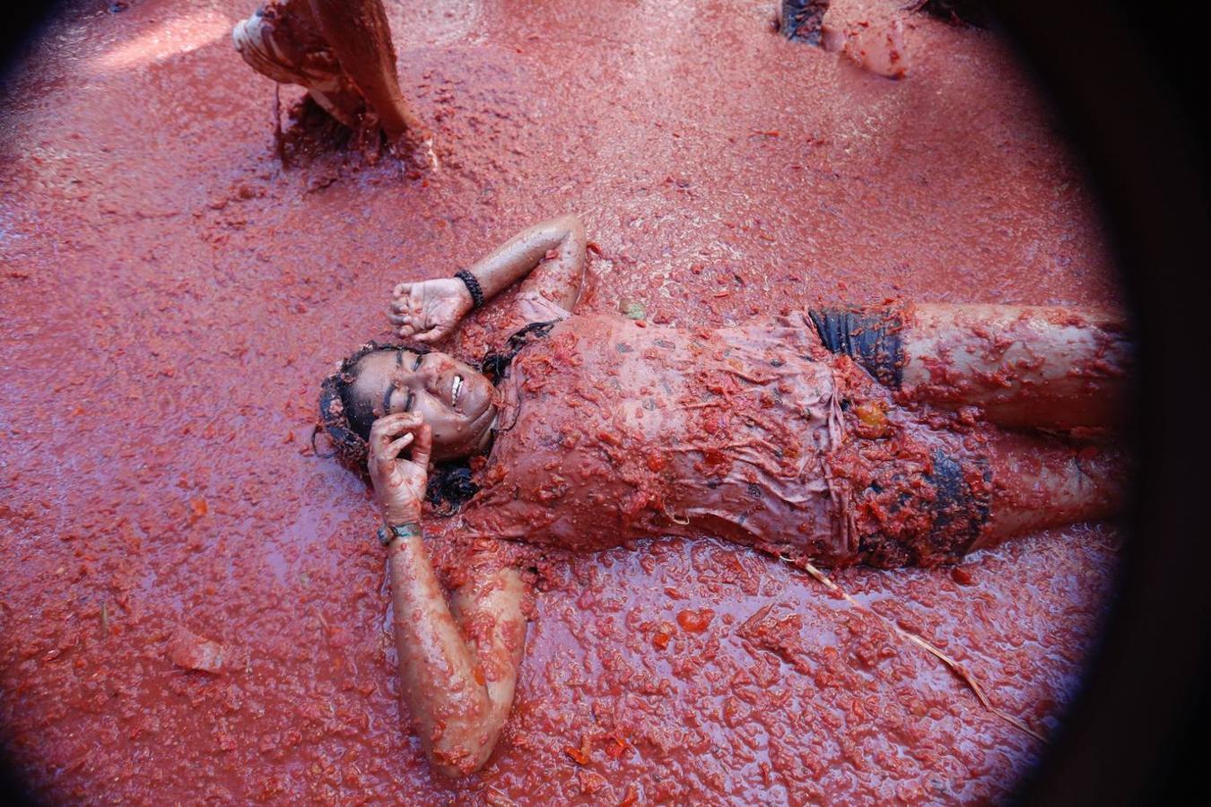 Fotos: La Tomatina de Buñol 2019, en imágenes