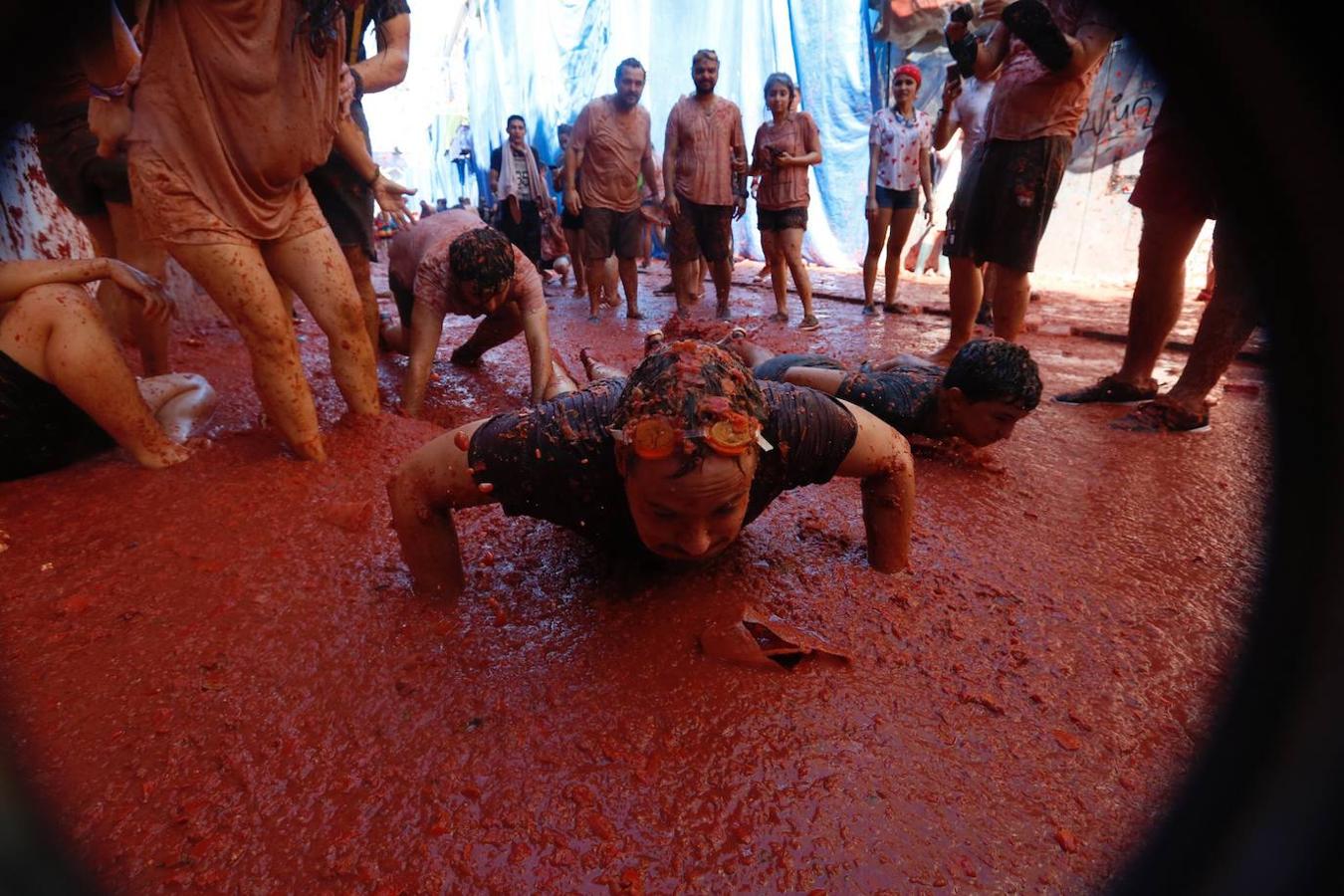 Fotos: La Tomatina de Buñol 2019, en imágenes
