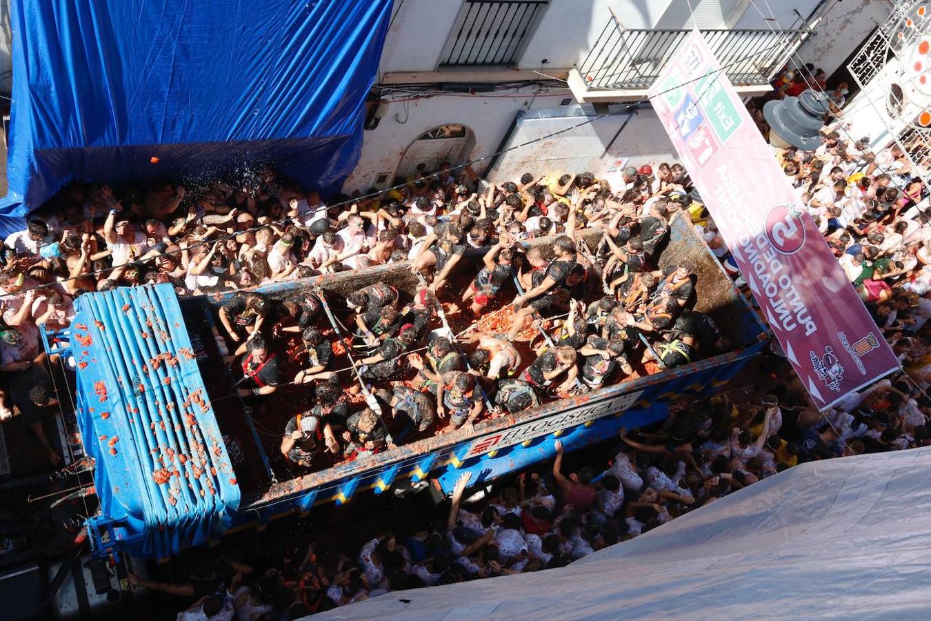 Fotos: La Tomatina de Buñol 2019, en imágenes