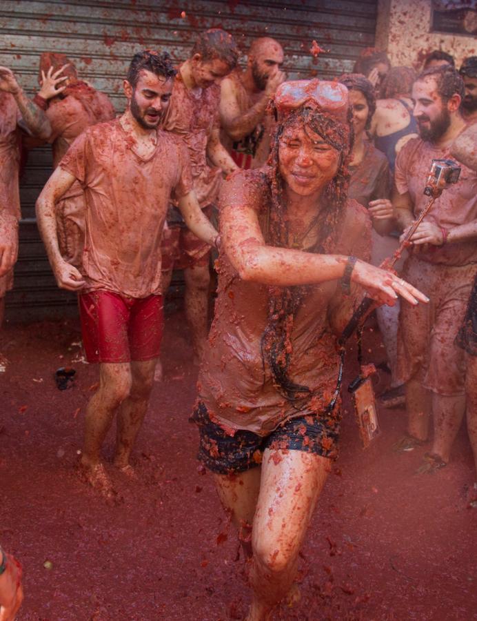 Fotos: La Tomatina de Buñol 2019, en imágenes