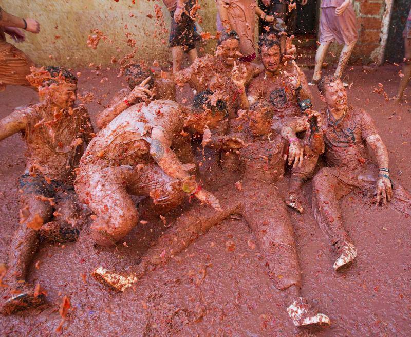 Fotos: Las imágenes más sorprendentes de La Tomatina
