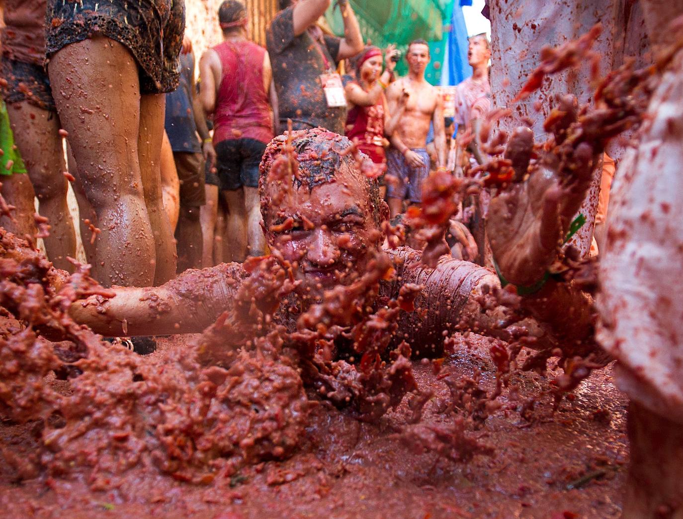 Fotos: Las imágenes más sorprendentes de La Tomatina