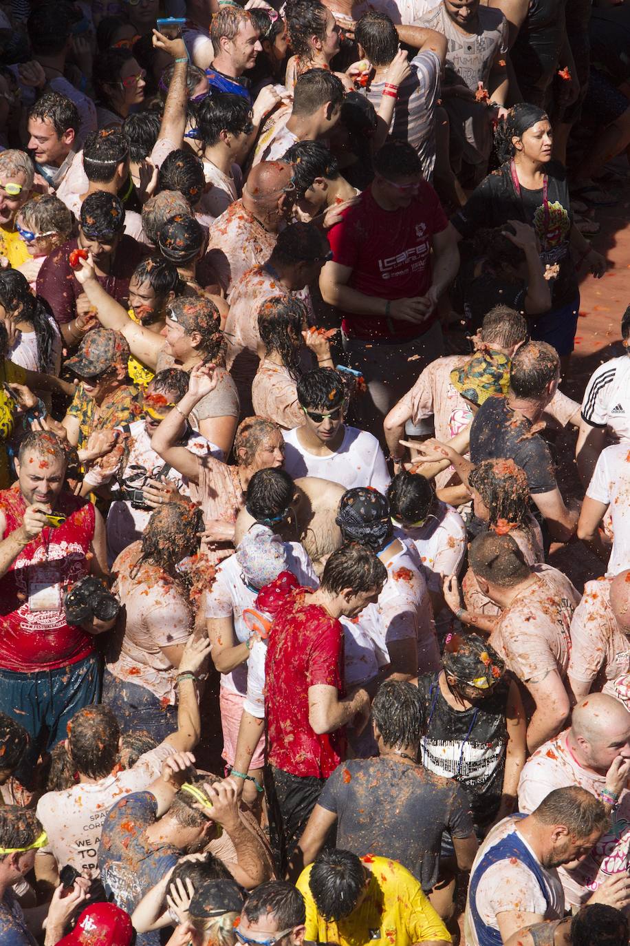 Fotos: La Tomatina de Buñol 2019, en imágenes