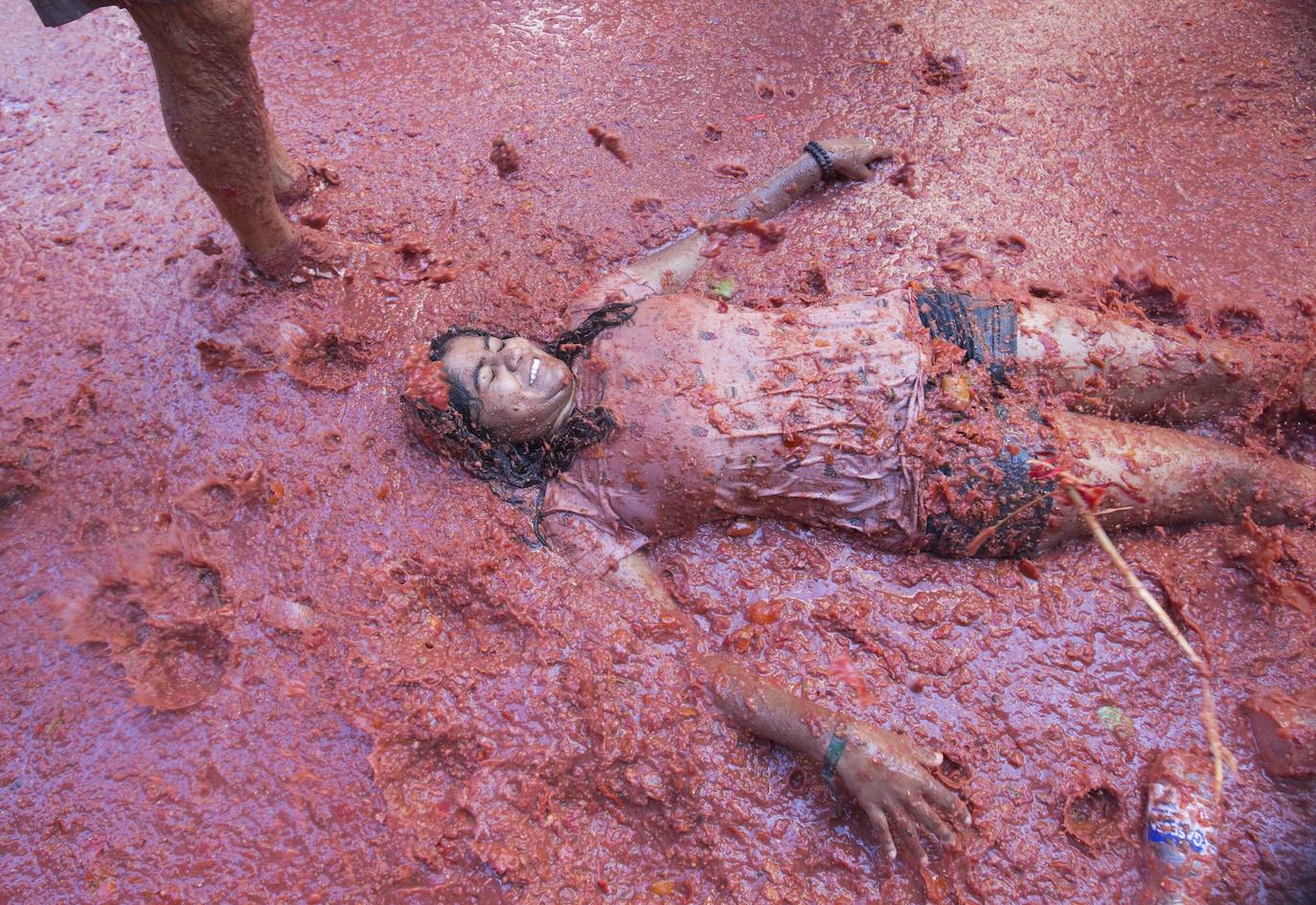 Fotos: La Tomatina de Buñol 2019, en imágenes