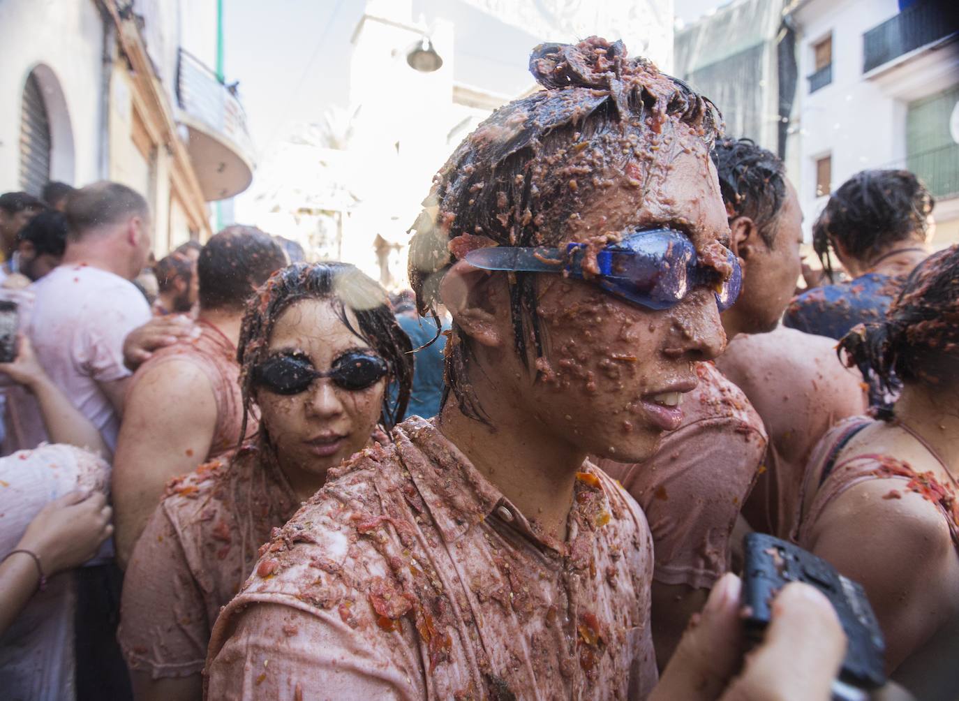 Fotos: La Tomatina de Buñol 2019, en imágenes