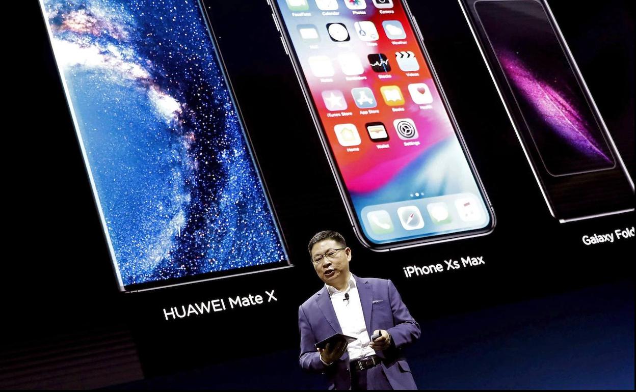 Richard Yu, director ejecutivo del departamento de consumo de Huawei.