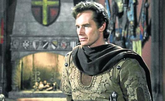 Charlton Heston, en una imagen de 'El Cid'. 