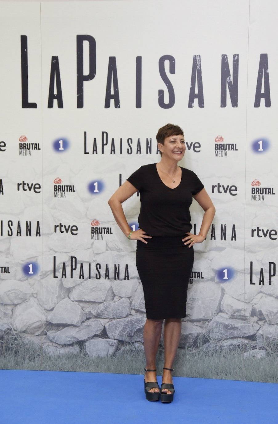 Eva Hache presentando 'La Paisana'.