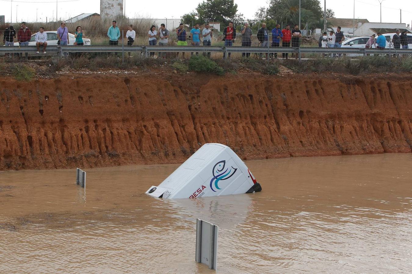 Fotos: Desbordamiento del Segura