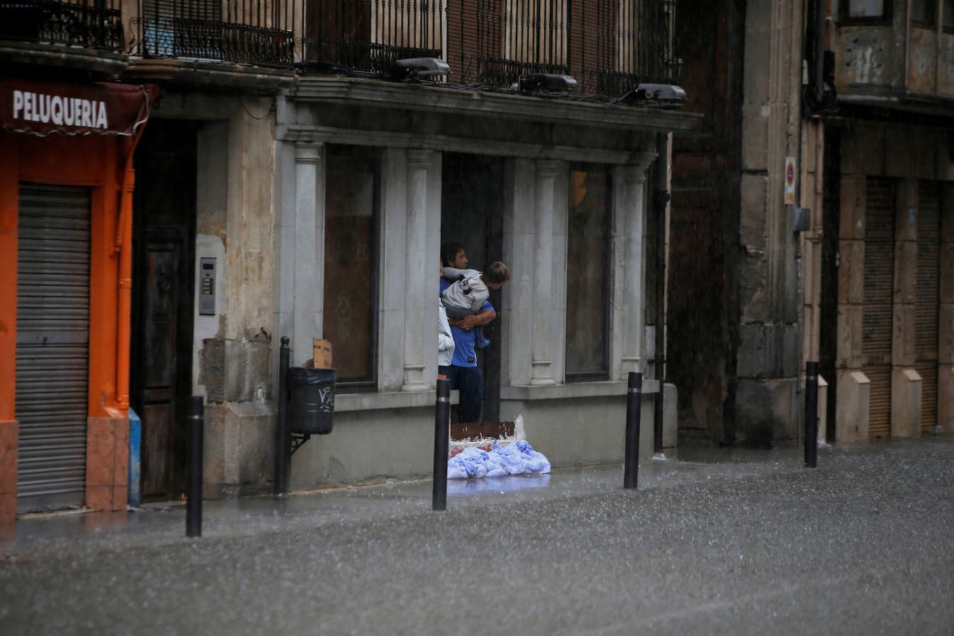 Fotos: Desbordamiento del Segura