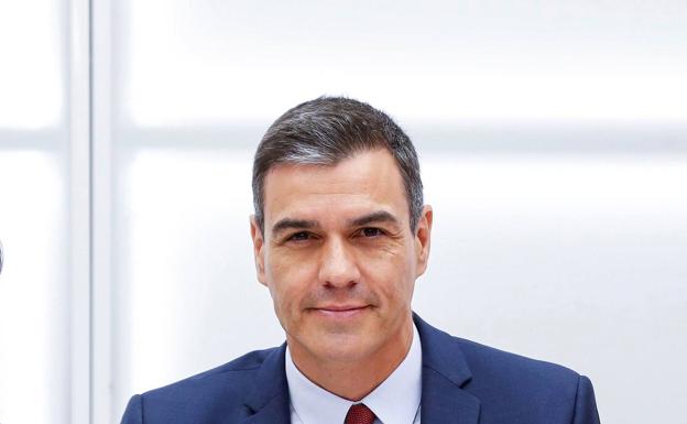 Pedro Sánchez, presidente del Gobierno. 