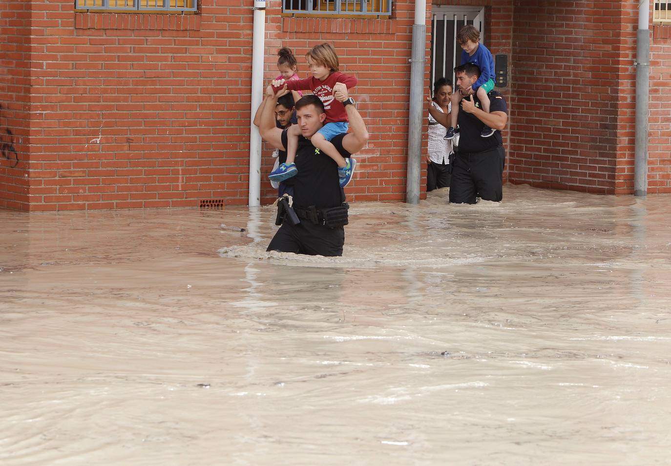 Rescate en Almoradí.