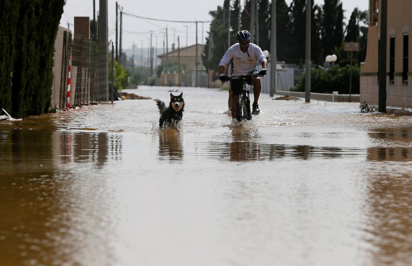 Daya Vieja, tras las lluvias.