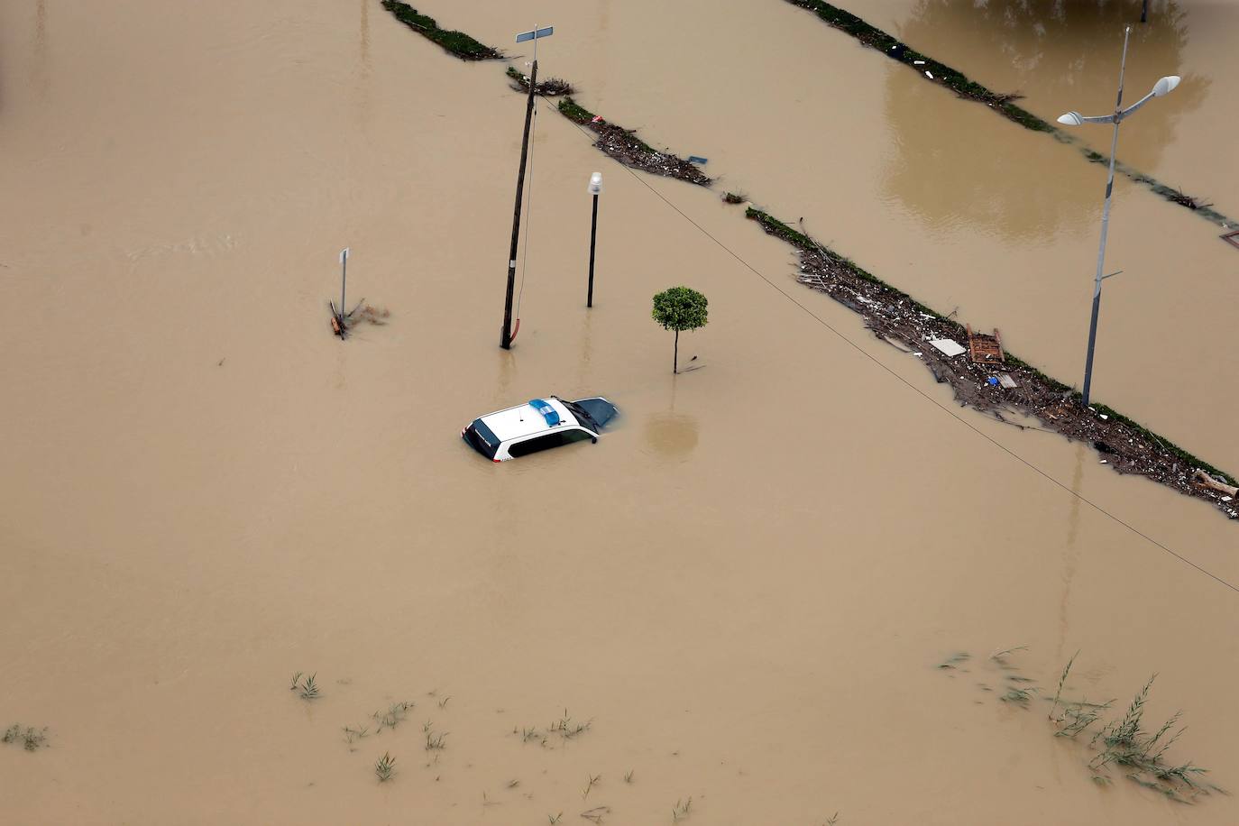 Los graves destrozos por las lluvias en Dolores