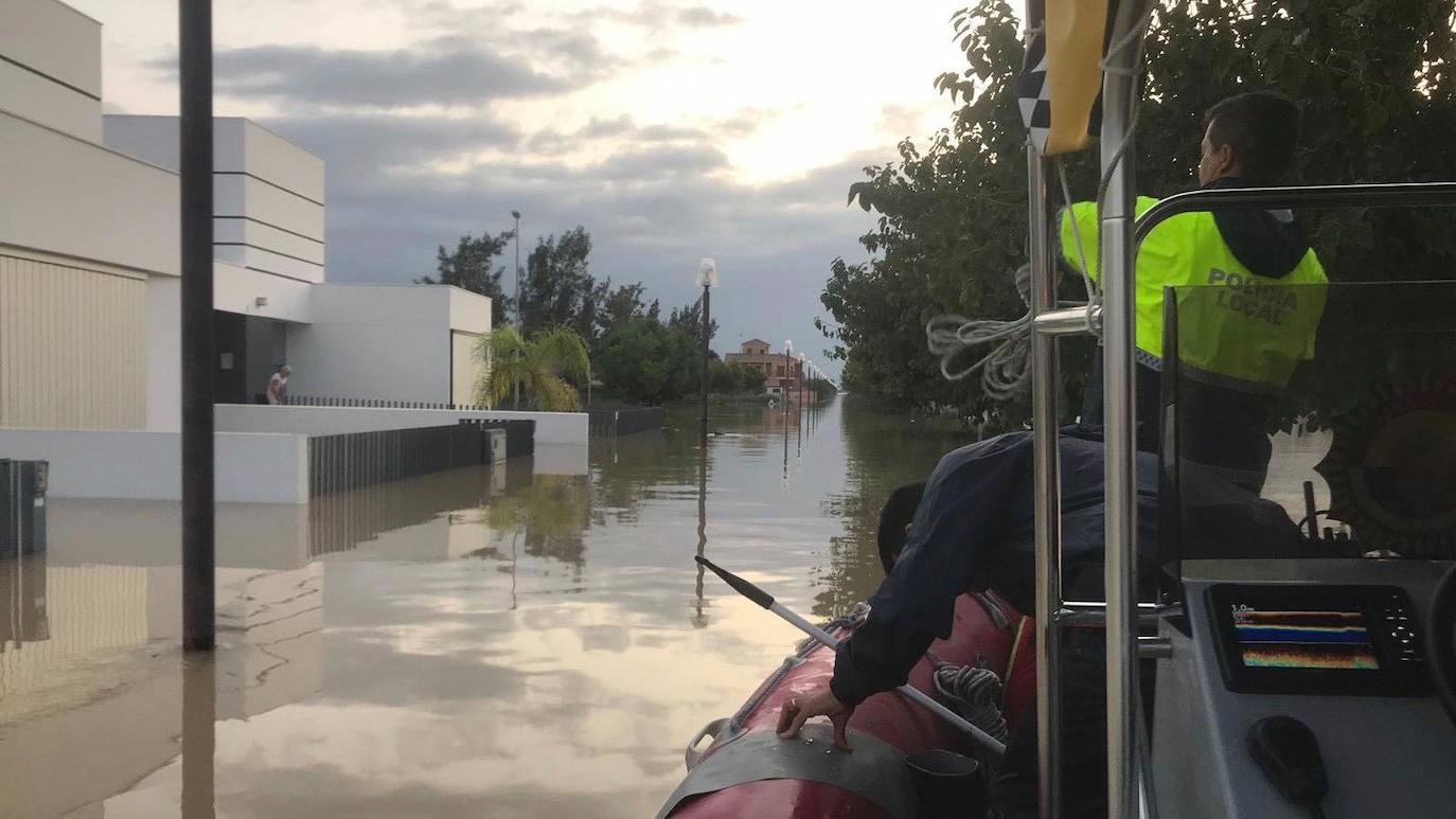 Los graves destrozos por las lluvias en Dolores