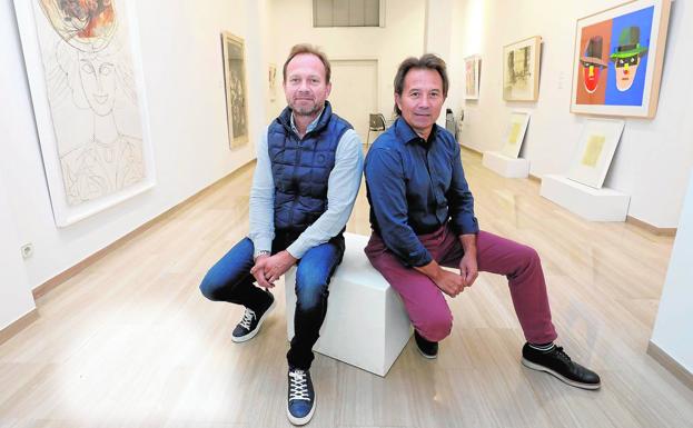 Benlliure. Desde 1984. Alejandro y Vicente Segrelles dirigen la galería Benliure, que estará en Abierto Valencia con una muestra de Genovés