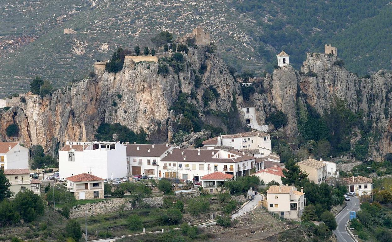 Castell de Guadalest. 