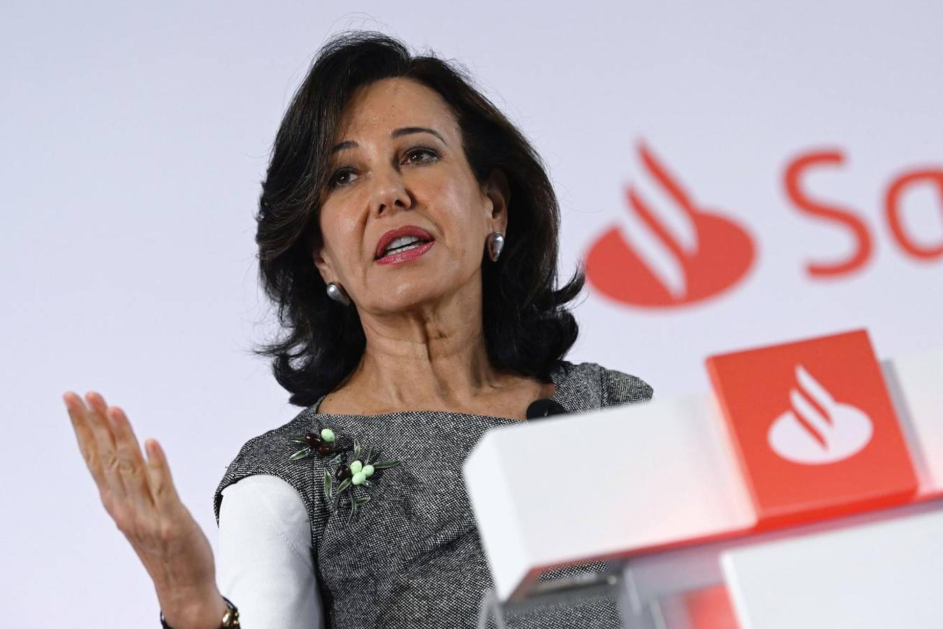 1. Ana Botín, presidenta del Banco Santander. 