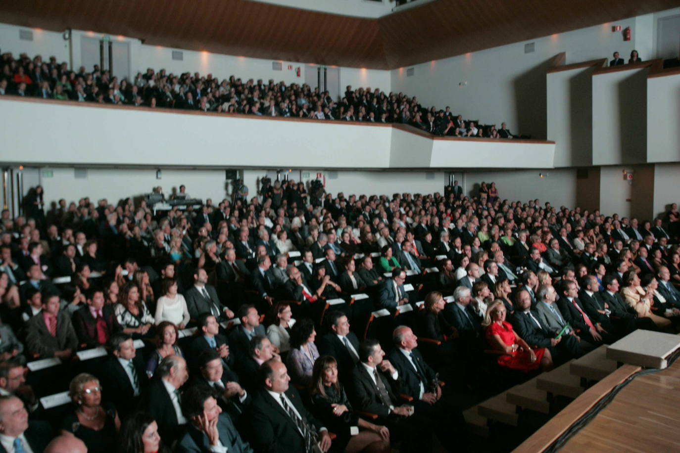 2008. Acto celebrado en el Palau de la Música de Valencia.