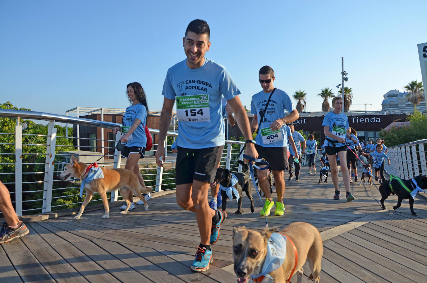 Fotos: Can-rrera Bioparc 2019: animales y dueños corren juntos en Valencia