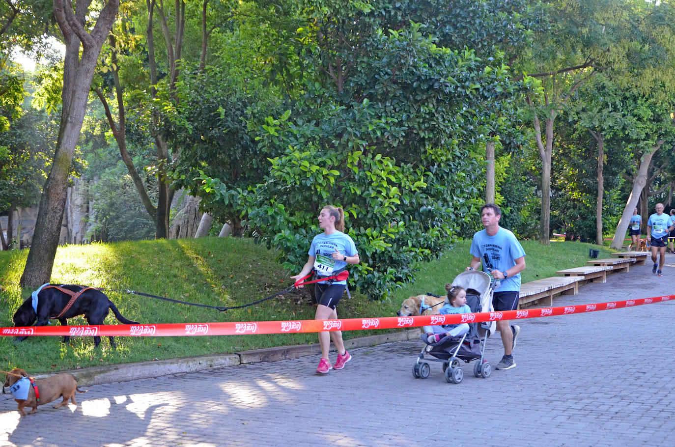 Fotos: Can-rrera Bioparc 2019: animales y dueños corren juntos en Valencia