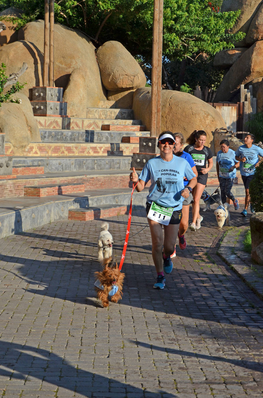 Fotos: Can-rrera Bioparc 2019: animales y dueños corren juntos en Valencia