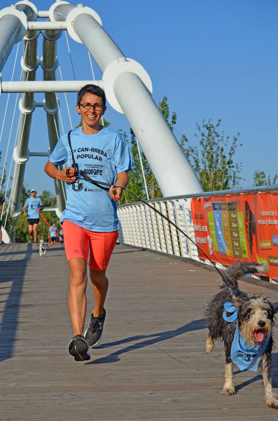 Fotos: Can-rrera Bioparc 2019: animales y dueños corren juntos en Valencia