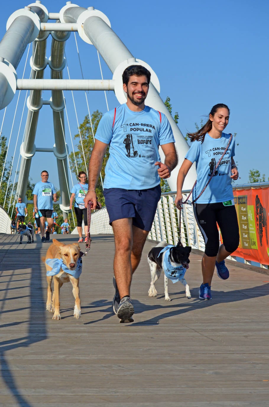 Fotos: Can-rrera Bioparc 2019: animales y dueños corren juntos en Valencia