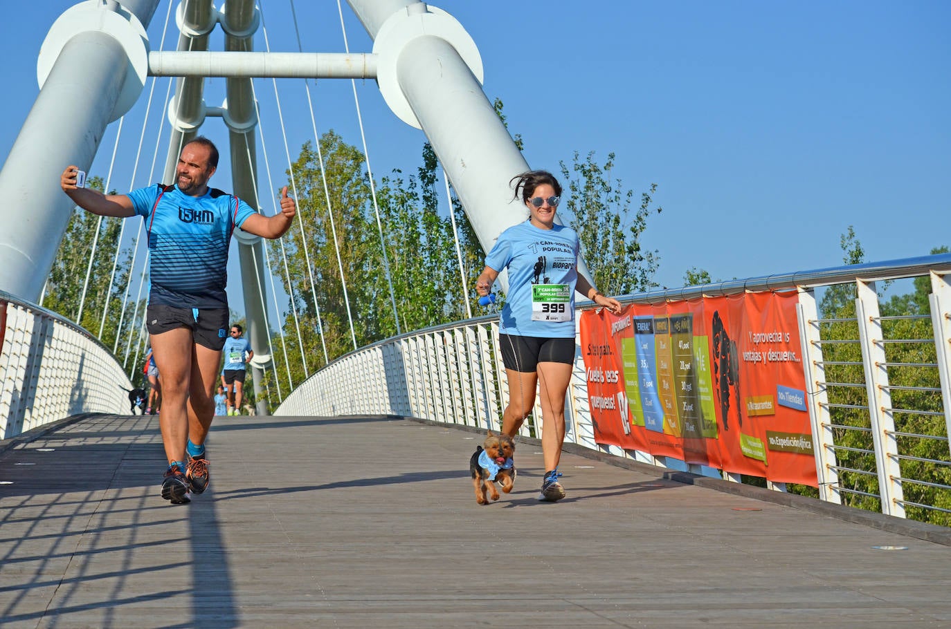 Fotos: Can-rrera Bioparc 2019: animales y dueños corren juntos en Valencia