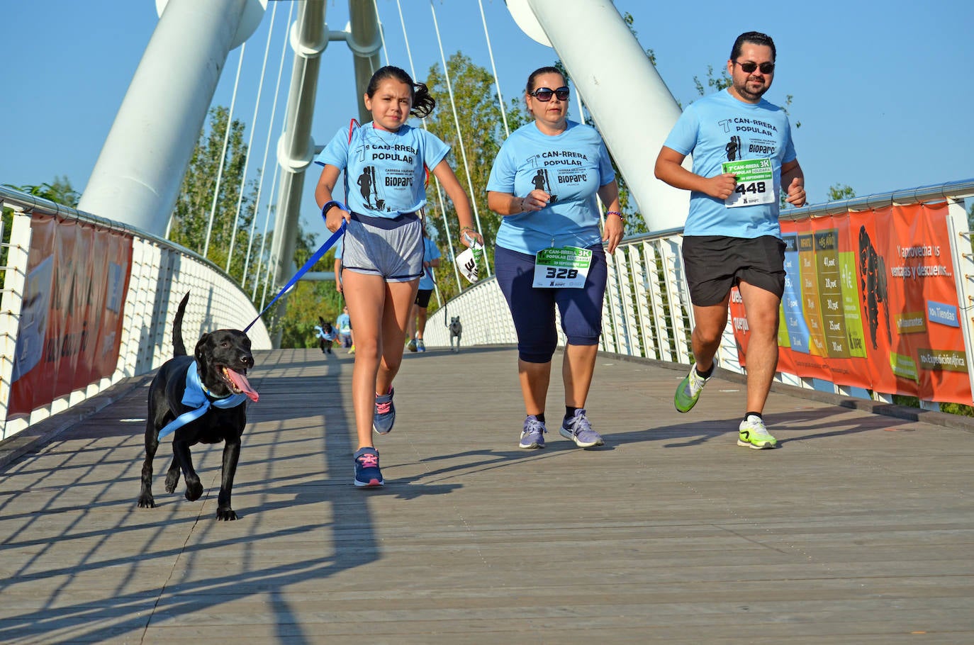 Fotos: Can-rrera Bioparc 2019: animales y dueños corren juntos en Valencia