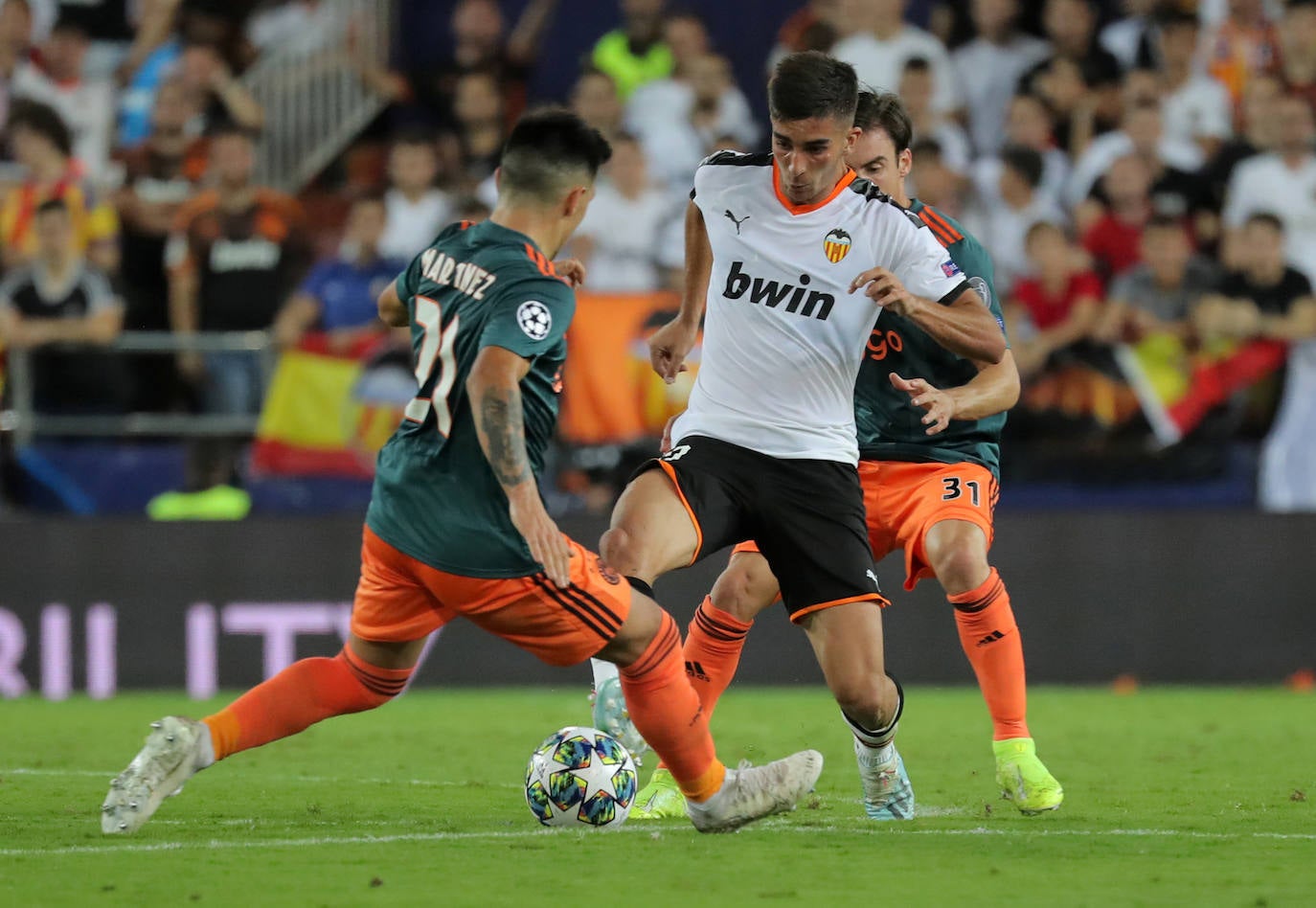 Fotos: El Valencia-Ajax de Champions, en imágenes