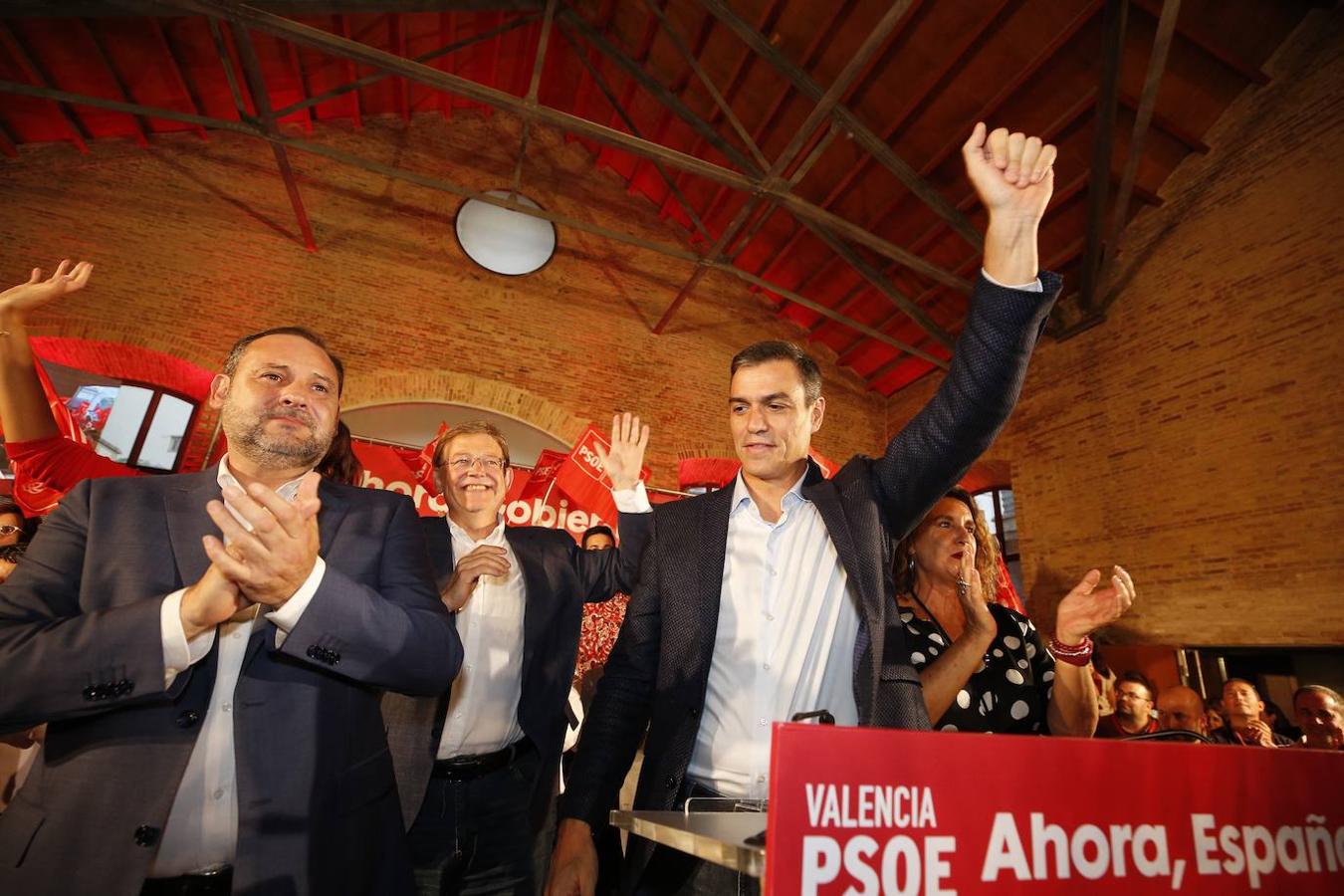 Fotos: Pedro Sánchez inaugura la precampaña del 10-N en Valencia