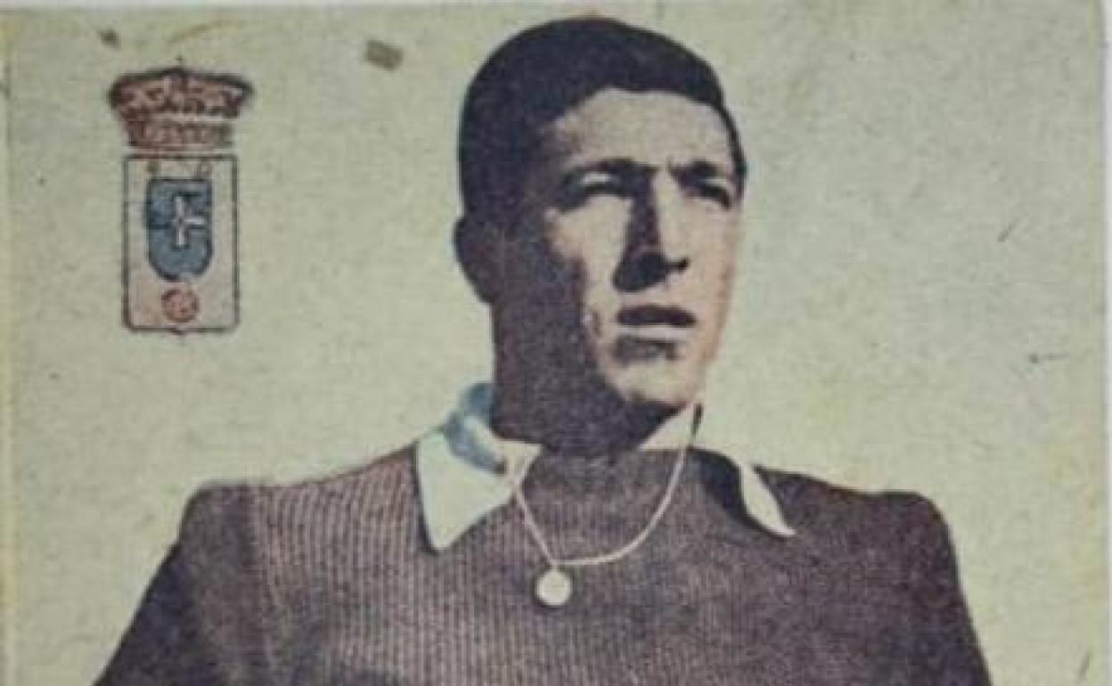 Alfredo Greus, en su etapa en el Valencia CF. 